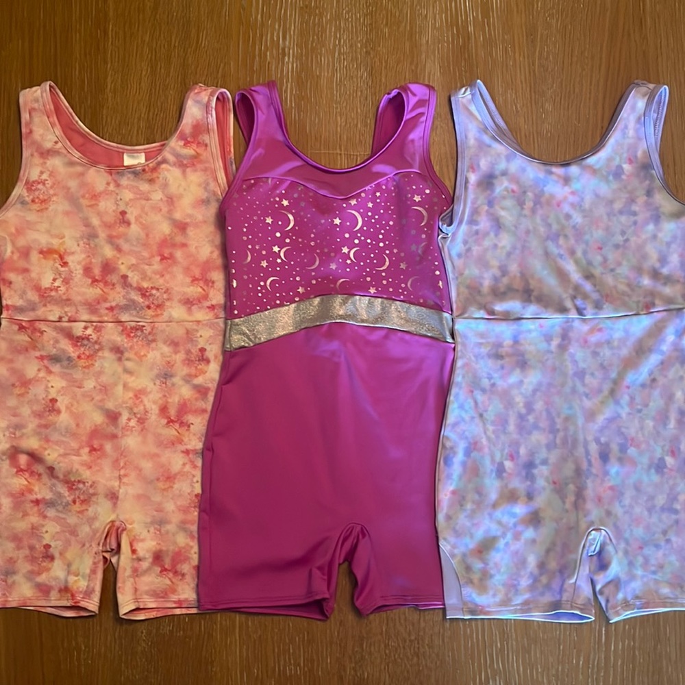 Cat & Jack Girls gymnastics leotards